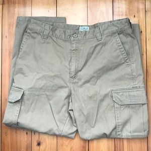 L.L. Bean Men’s Cargo Work Pants Size 36/30